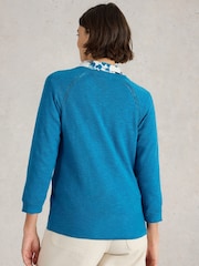 White Stuff Blue Naria Cardigan - Image 2 of 6