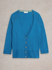 White Stuff Blue Naria Cardigan - Image 5 of 6