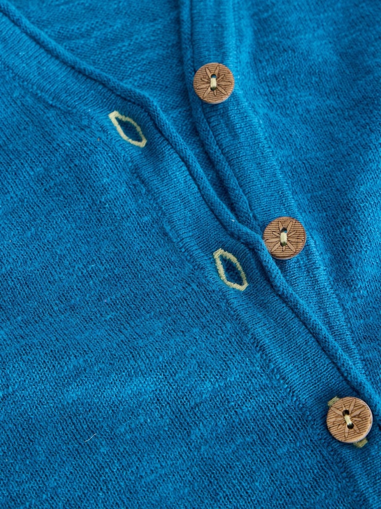White Stuff Blue Naria Cardigan - Image 6 of 6