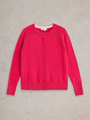 White Stuff Pink Lulu Cardigan - Image 5 of 6