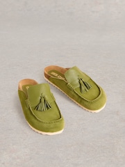 White Stuff Green Mabel Slip-On Footbed Shoes - Image 2 of 4