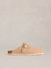 White Stuff Natural Myrtle Slip-On Footbed Shoes - Image 1 of 4