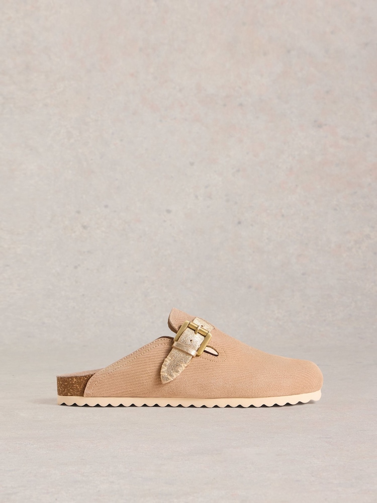 White Stuff Natural Myrtle Slip-On Footbed Shoes - Image 1 of 4 White Stuff Natural Myrtle Slip-On Footbed Shoes - Image 1 of 4