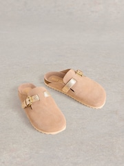 White Stuff Natural Myrtle Slip-On Footbed Shoes - Image 2 of 4