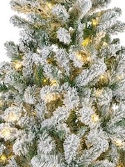 Everlands Green Imperial Pine Pre Lit Snowy 6ft Christmas Tree - Image 5 of 6