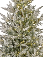 Everlands Green Norway Spruce 7ft Pre Lit Snowy Christmas Tree - Image 5 of 8