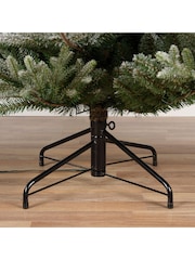 Everlands Green Norway Spruce 7ft Pre Lit Snowy Christmas Tree - Image 6 of 8