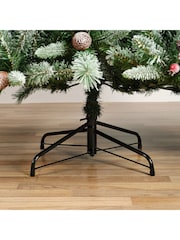 Everlands Green Windham Spruce Frosted 7ft Christmas Tree - Image 5 of 5