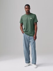 The North Face Green Mens Simple Dome T-Shirt - Image 2 of 7
