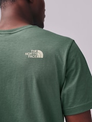 The North Face Green Mens Simple Dome T-Shirt - Image 5 of 7