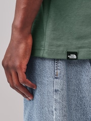 The North Face Green Mens Simple Dome T-Shirt - Image 6 of 7