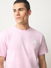 The North Face Pink Simple Dome T-Shirt - Image 4 of 8