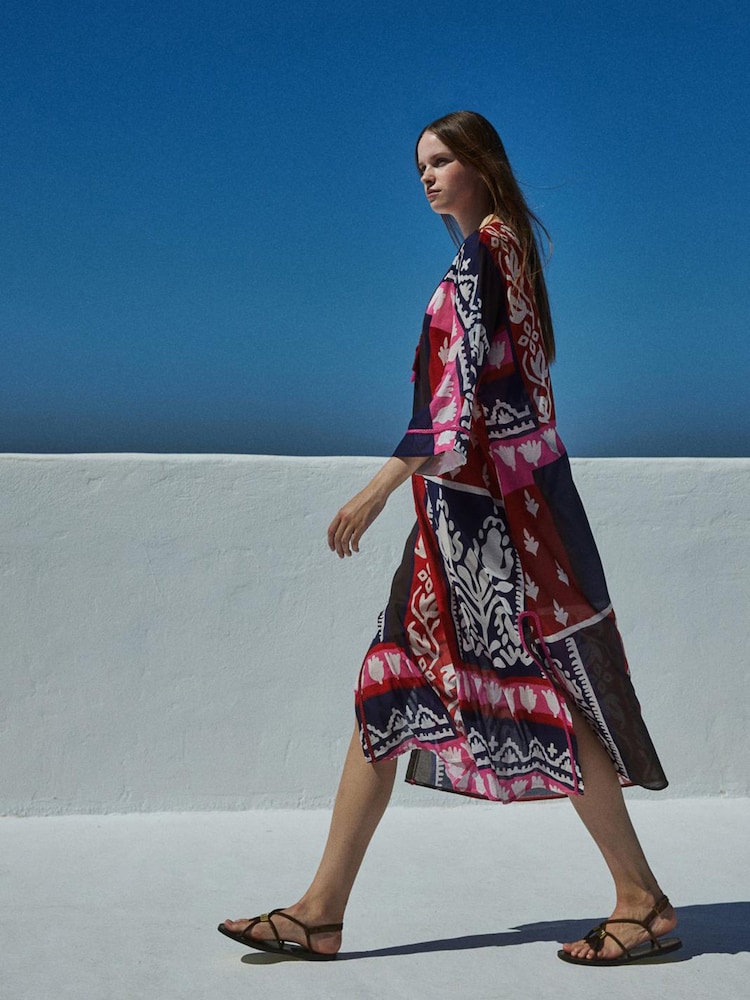 Devotion Twins Corker Mixed Scarf Print Maxi Dress - صورة 1 من 4 Devotion Twins Corker Mixed Scarf Print Maxi Dress - صورة 1 من 4