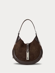 Polo Ralph Lauren Brown Small Shoulder Bag - Image 1 of 7