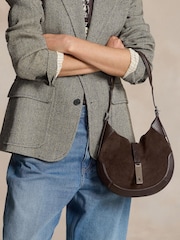 Polo Ralph Lauren Brown Small Shoulder Bag - Image 6 of 7
