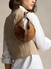 Polo Ralph Lauren Brown Small Shoulder Bag - Image 2 of 7