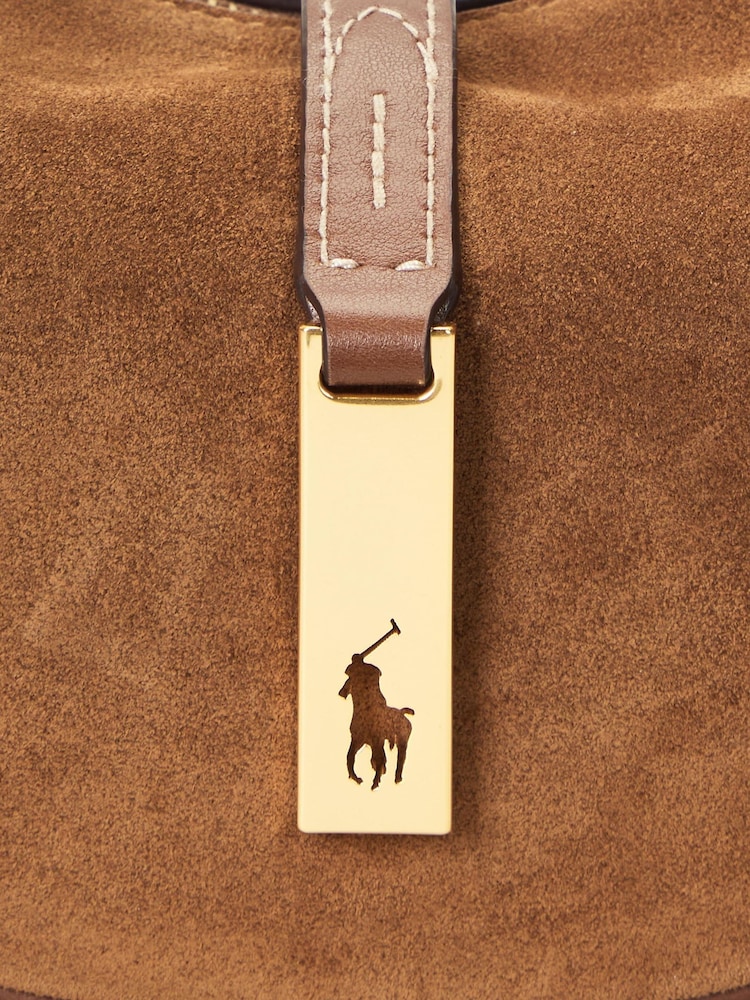 Polo Ralph Lauren Brown Small Shoulder Bag - Image 7 of 7