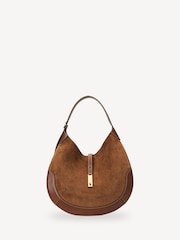 Polo Ralph Lauren Brown Medium Shoulder Brown Bag - Image 1 of 6