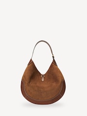 Polo Ralph Lauren Brown Medium Shoulder Brown Bag - Image 3 of 6
