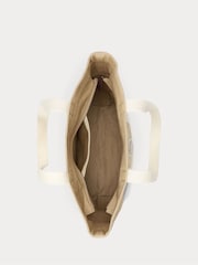 Polo Ralph Lauren Natural Bear Tote Cotton Bag - Image 4 of 5