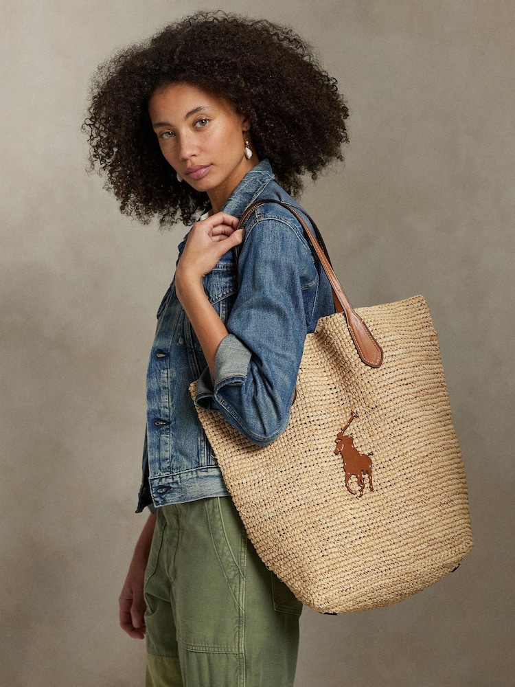 Polo Ralph Lauren Natural Large Bag - Image 2 of 6