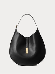 Polo Ralph Lauren Black Medium Shoulder Bag - Image 1 of 7