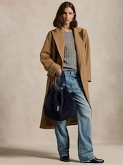 Polo Ralph Lauren Blue Medium Shoulder Bag - Image 3 of 7