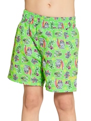 Zoggs Boys Black Water Shorts - Image 1 of 4