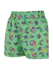 Zoggs Boys Black Water Shorts - Image 4 of 4
