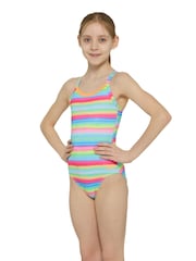 Zoggs Girls Strikeback Seychelle Swimsuit - Image 2 of 7