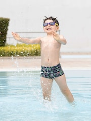 Zoggs Boys Hip Racer Black Swim Shorts - Image 1 of 5