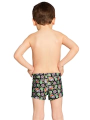 Zoggs Boys Hip Racer Black Swim Shorts - Image 3 of 5