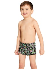 Zoggs Boys Hip Racer Black Swim Shorts - Image 4 of 5