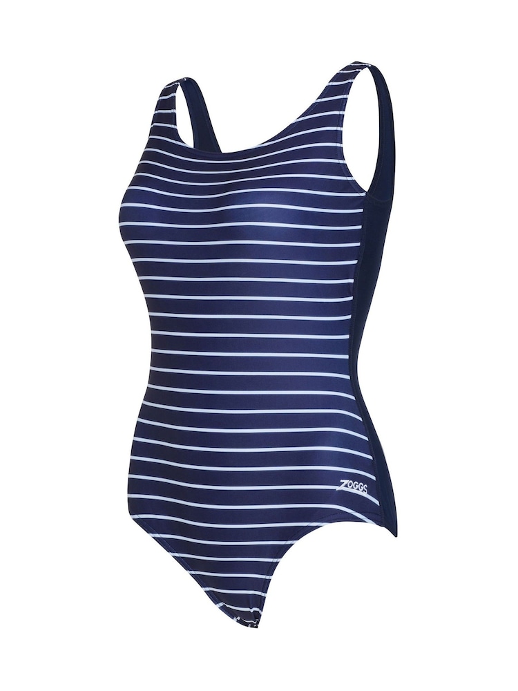 Zoggs Navy Blue Yarra Scoopback Swimsuit - Image 1 of 2