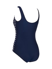 Zoggs Navy Blue Yarra Scoopback Swimsuit - Image 2 of 2