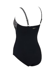 Zoggs Seafarer Adjustable Classicback Black Swimsuit - Image 8 of 8