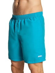 Zoggs Blue Penrith Ecodura 17" Swim Shorts - Image 7 of 8