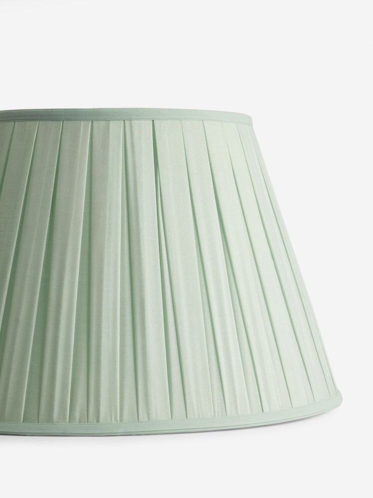 Green Box Pleated Lamp Shade - Image 6 of 6