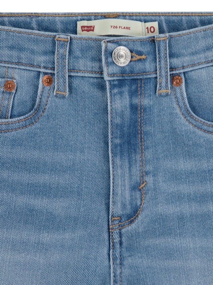 Levi's® Blue 726™ High Rise Flare Jeans - Image 8 of 8