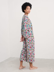 Seasalt Cornwall Black Tree Shadow Jersey Pyjamas - Image 2 of 5
