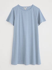 Seasalt Cornwall Blue Day Star Jersey Nightdress - Image 4 of 5