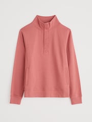 Seasalt Cornwall Pink Greenshank Jersey 100% Cotton Sweatshirt - Image 4 of 5