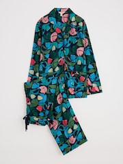 أسود - Seasalt Cornwall Multi View Point 100% Cotton Pyjamas - صورة 4 من 5