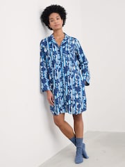 Seasalt Cornwall Dawn Air 100% Cotton Printed Nightshirt - صورة 1 من 5