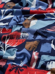 Seasalt Cornwall Blue Wreathe Jersey Tunic - Image 4 of 4