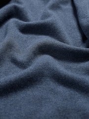 Blauw - Seasalt Cornwall Mens Moorstone Knitted Jumper - Image 5 of 5