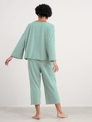 Verde - Pijama de punto Tree Shadow de Seasalt Cornwall - Imagen 2 de 5