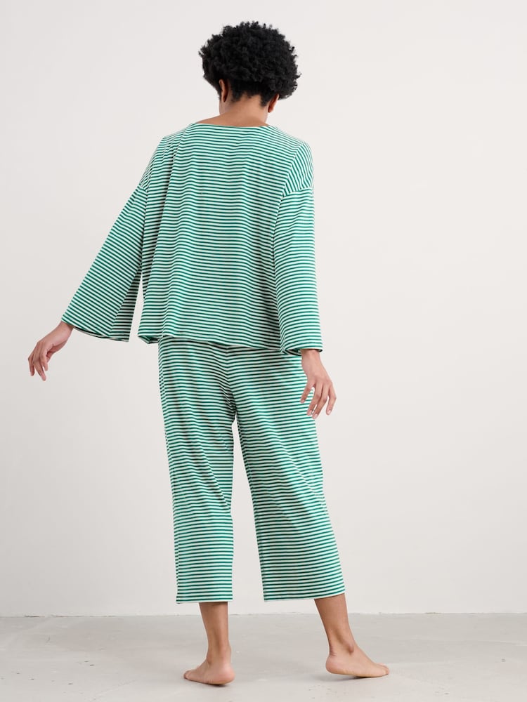 Verde - Pijama de punto Tree Shadow de Seasalt Cornwall - Imagen 2 de 5