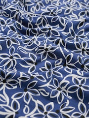 Seasalt Cornwall Blue Secret Cove 3/4 Sleeve Midi Dress - Image 5 of 5