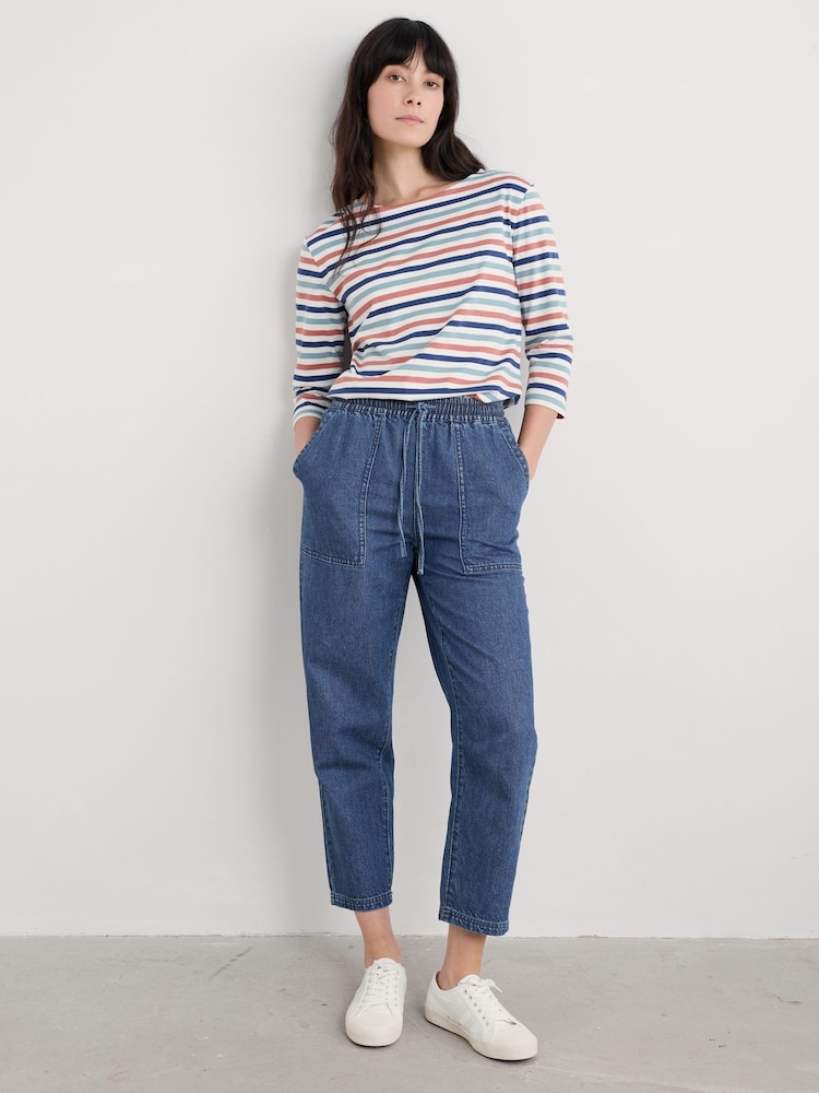 Seasalt Cornwall Pink Sailor Top - Image 1 of 5